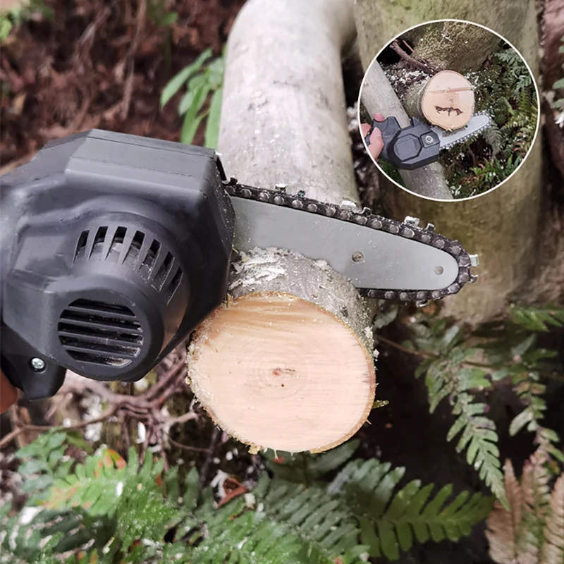 

Portable Small Rechargeable Chainsaw Home Gardening Tool Plant Cutting Machine