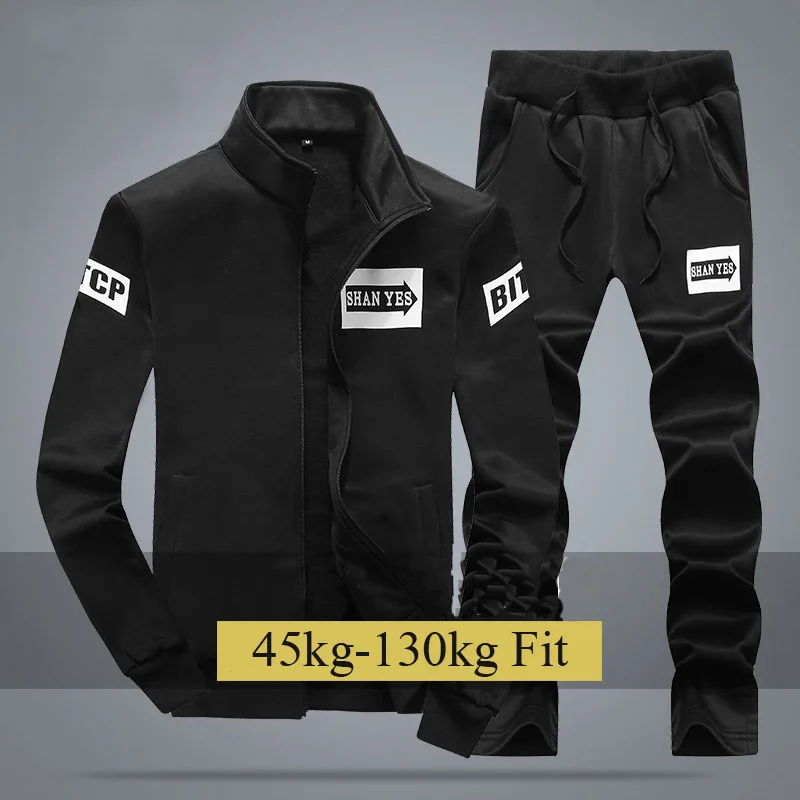 

2021 спортивный костюм Повседневный Спортивный костюм мужские комплекты для бега спортивная одежда свитшот + спортивные штаны мужские 2 пред...