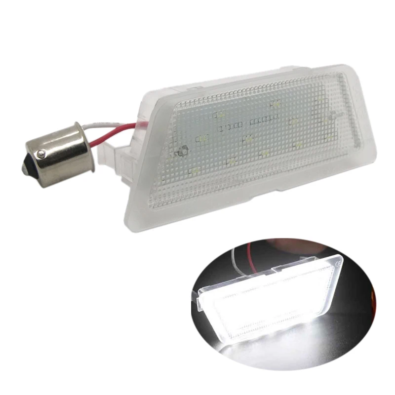 1X светодиодный Светодиодный номерной знак светильник для Защитные чехлы сидений