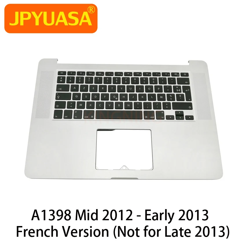 Оригинальная Французская клавиатура AZERTY с подставкой верхний чехол Topcase Для Macbook