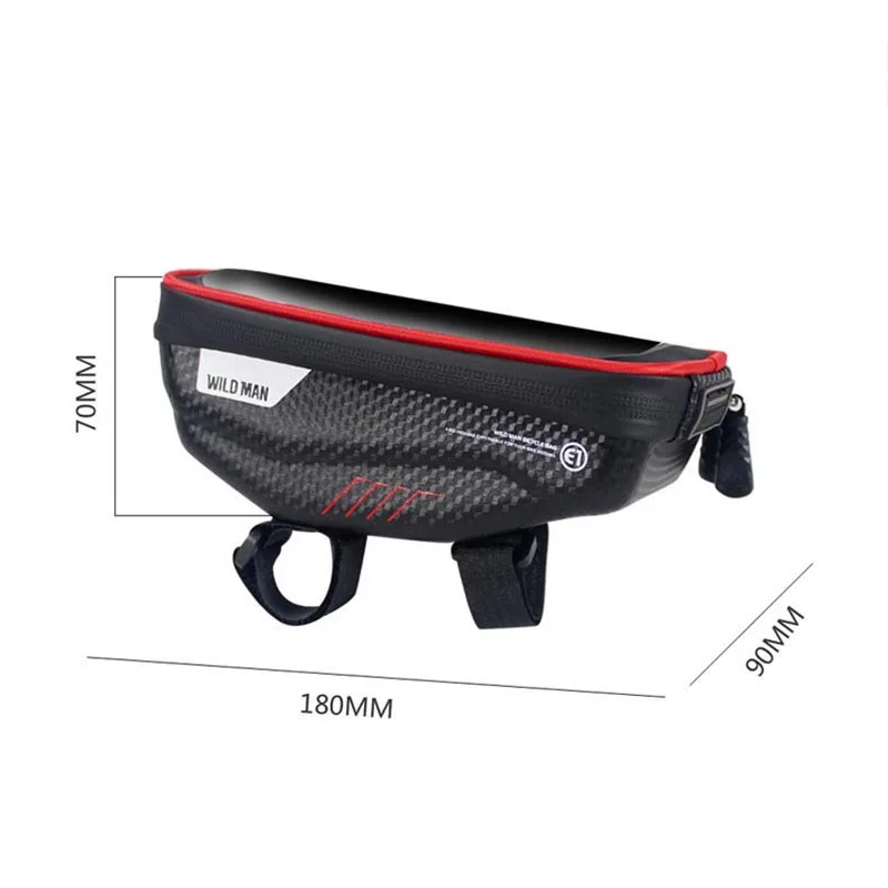

New Bicycle Bag Waterproof Touch Screen Cycling Bags Top Front Tube Frame MTB Road Bike Bag Phone Case Holde Bike Accessories