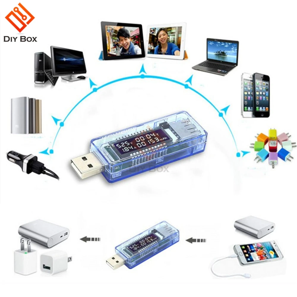 Светодиодный вольтметр с двойным usb-портом, амперметр, тестовый детектор, тестовый детектор er для автомобиля, мотоцикла, вольт, усилитель, детектор Doctor Meter Monitor