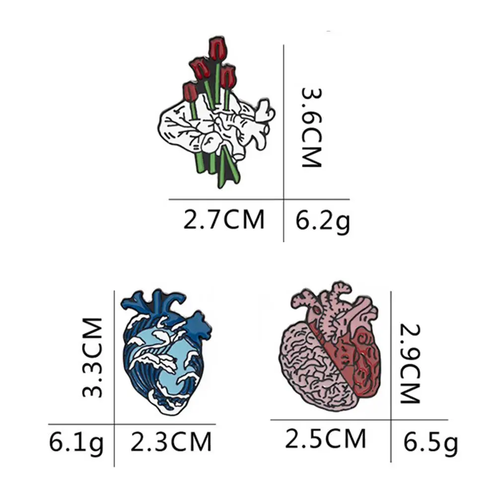 Эмалированная булавка 2 в 1 ручной работы из высококачественных материалов
