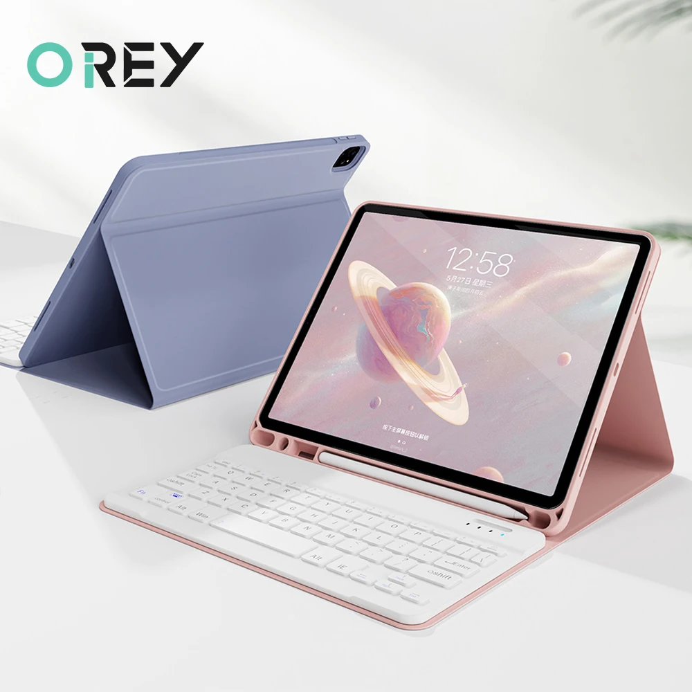 

For iPad Air 4 iPad 8th Keyboard Case Bluetooth-compatible iPad Tablet Keyboard Case For iPad Pro 11 2020 2019 Air Mini 4 3 2 1