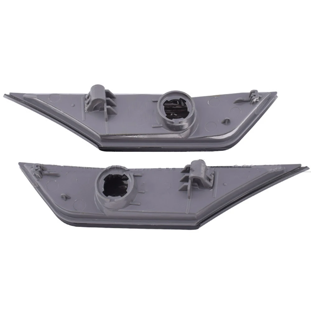 

2pcs Smoked Side Marker Signal Lights Marker Lamp Lens with T10 LED Bulbs For Honda For Civic 2016 2017 2018