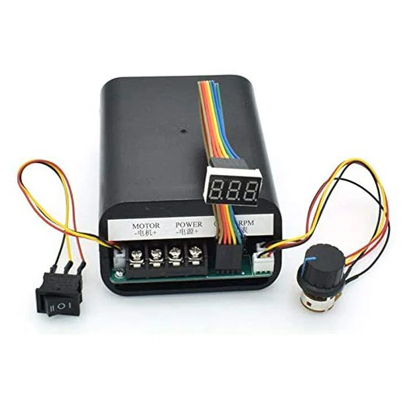 DC 10-55V 60A ШИМ контроллер скорости двигателя CW CCW Реверсивный переключатель 12 24 36V |