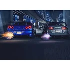 5D алмазная живопись, Набор для вышивки крестиком GTR R34 VS Supra, алмазная вышивка, Алмазная мозаика, квадратные стразы, Декор