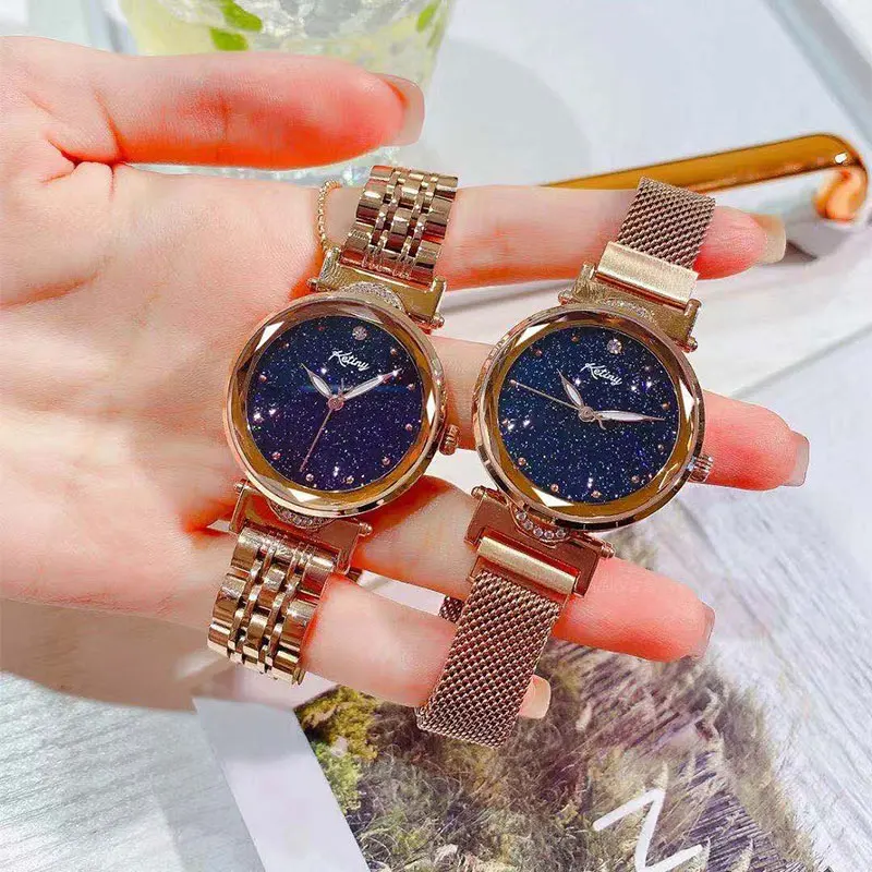 Знаменитые итальянские часы женские kettiy с тремя большими стрелками модные