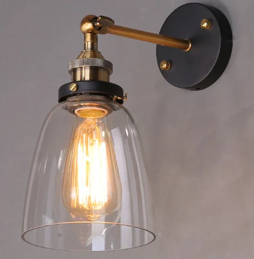 

nordice crystal lampes suspendues crystal wall lamp bed wall lamp iron led bedroom bedside aisle dining room wall lamp