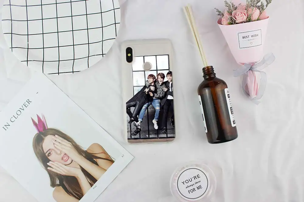Мягкий чехол из ТПУ для Xiaomi Redmi 4X 4A 6A 7a Y3 K20 5 Plus Note 8 7 6 5 Pro Bangtan Boys Jimin Suga