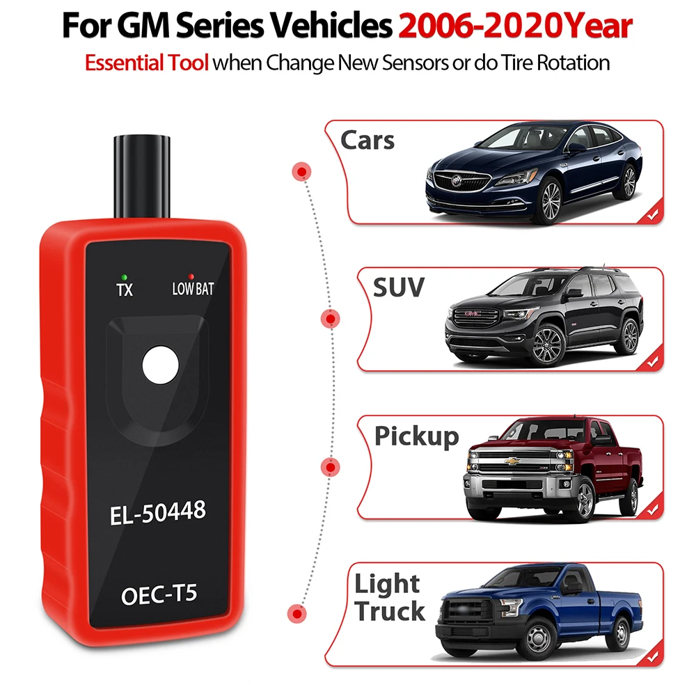 Автомобильный инструмент для снятия TPMS EL50448 Opel Buick Chevrolet GM датчики давления в