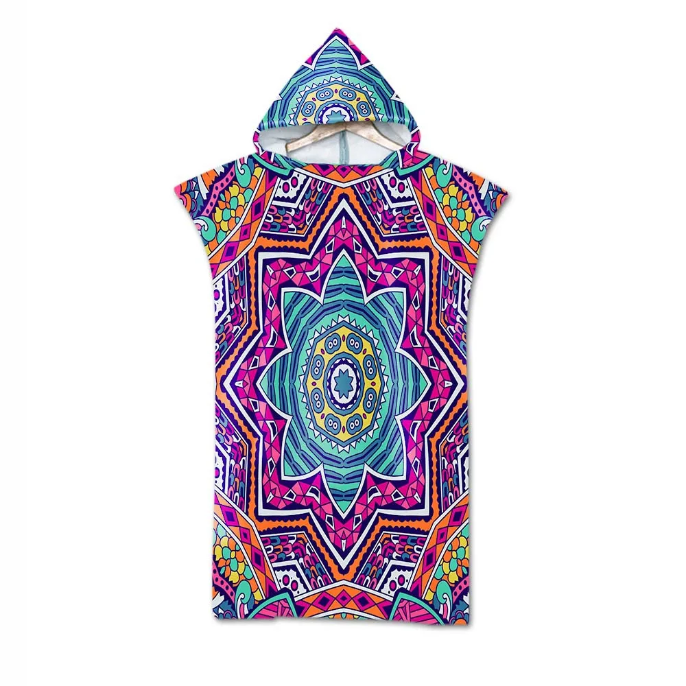 Быстросохнущее банное полотенце с мультяшным рисунком для взрослых и детей