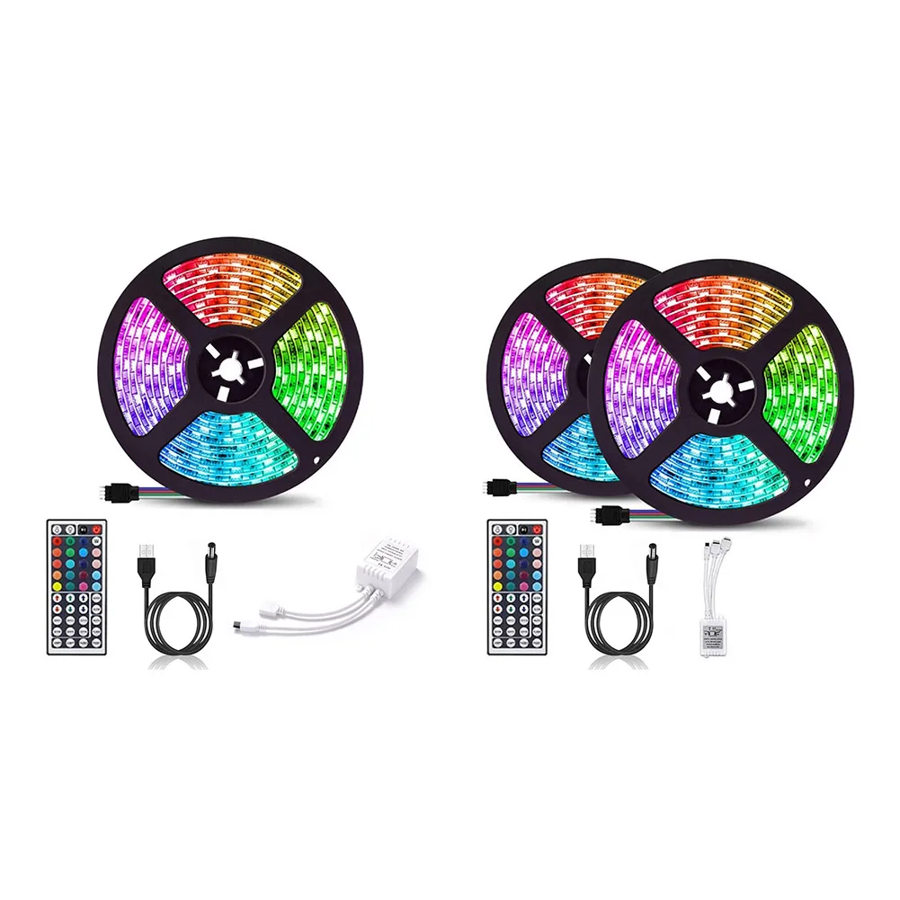 

LED Strip Light Flexible LED Lamp Tape Ribbon RGB 1M -20M TV Desktop Screen BackLight Diode Tape