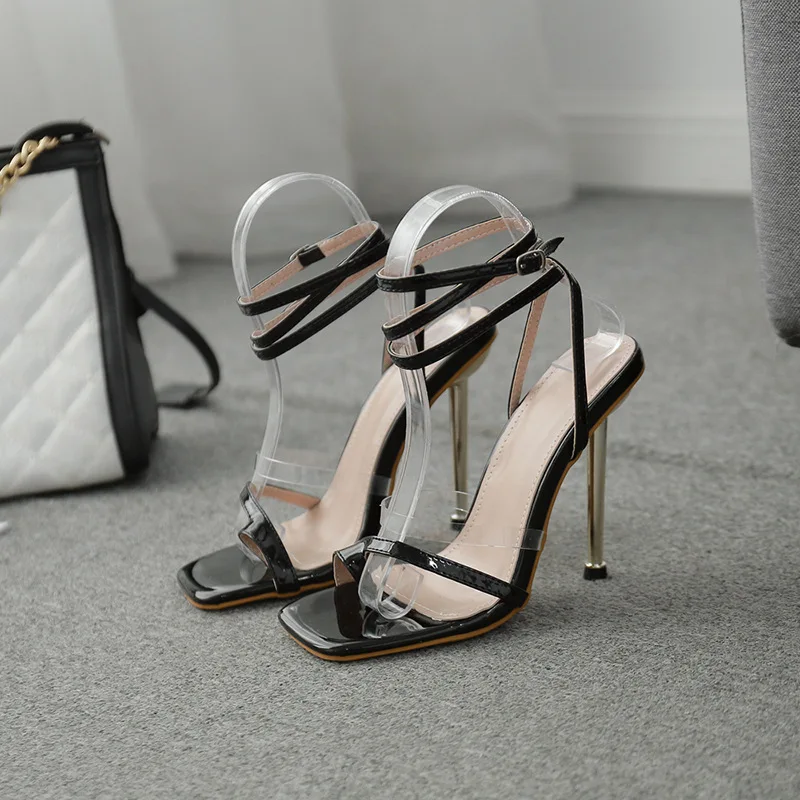 

Female Sandal Fashion Womens Shoes 2021 Large Size Flip Flops Platform High Heels Girls Luxury Stiletto Multicolored Big Correct