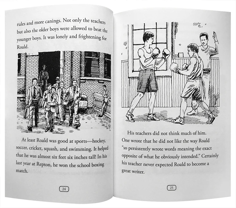 

Original Popular Comic Books Who Was Roald Dahl English Novel Book for Children