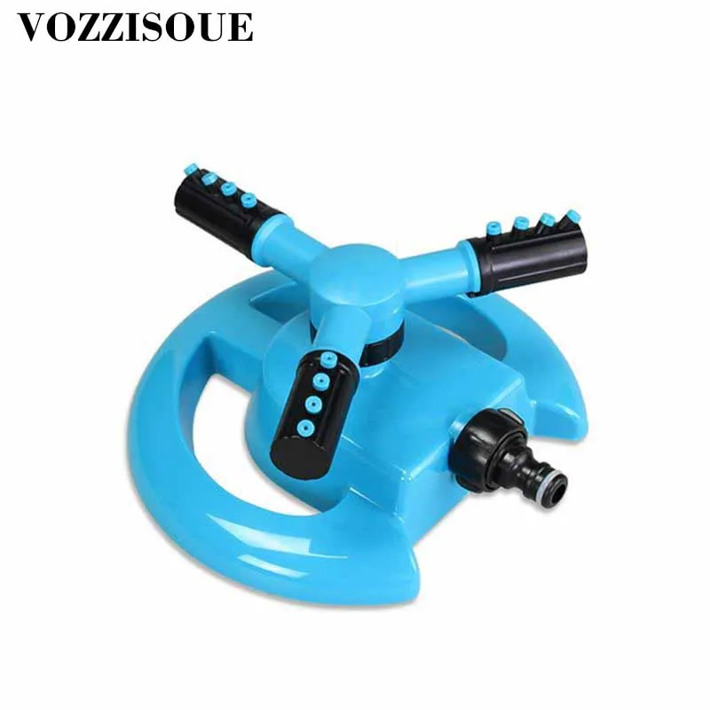 Садовый разбрызгиватель автоматический полив травы газона 360 дюйма вращающийся