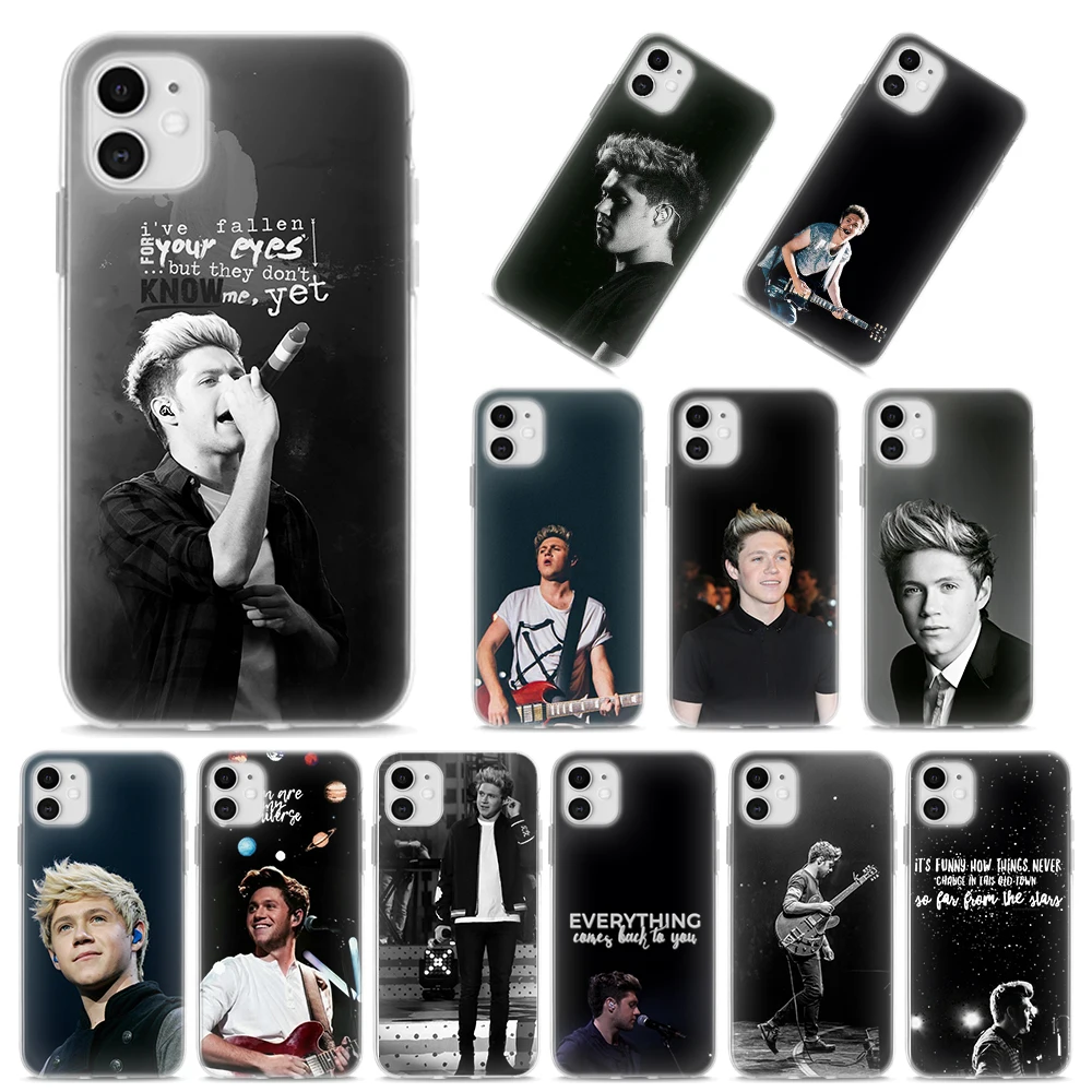 

Silicone Case Coque for iPhone 11 Pro Max XR X XS MAX SE 7 8 6 6S Plus 5S 8+ 12 Pro 12 Mini Cover Niall Horan One Direction