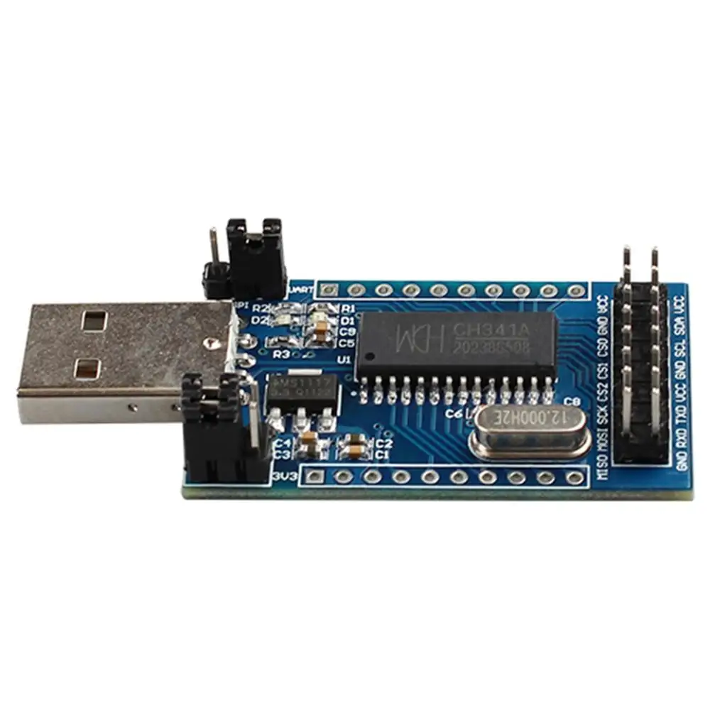 Uart spi i2c. Ch341a usb к uart iic spi ttl isp epp/mem параллельный преобразователь. usb-модуль ke-usb24a. usb spi.