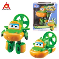 super wings 5 transforming swampy mira jett action figures robot deformation airplane transformation animation kid toys gifts