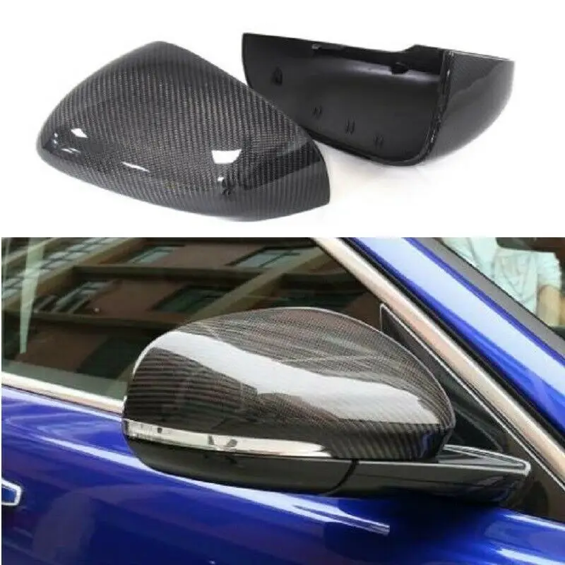 

Carbon Fiber Car SIde Rearview Mirror Cover Accessories For Jaguar XE XK XF XJ XKR