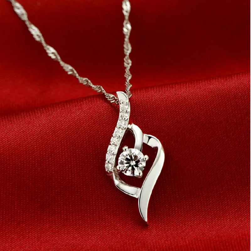 Ожерелье с перьями неба 2021 подвеска в Корейском стиле ювелирное изделие цепочкой