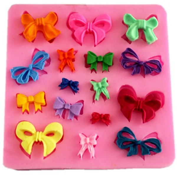 Силиконовые формы для украшения тортов разных размеров шоколадной мастики