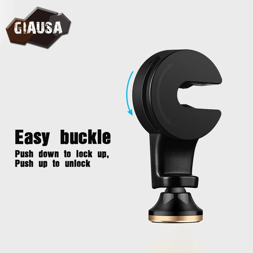 Магнитный автомобильный держатель для телефона с крючком универсальный