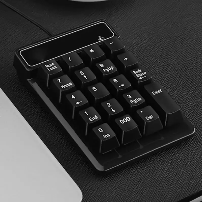Миниатюрная USB Проводная цифровая клавиатура 19 клавиш для Windows XP/7/8 аксессуары