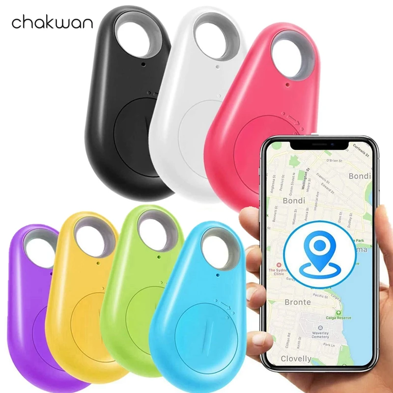 

Smart GPS Tracker Key Finder Locator Bluetooth Anti Lost Alarm Sensor Device For Kids Car Wallet Pets Cats Motorcycles Luggage