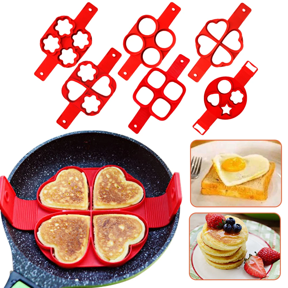 Силиконовая форма сделай сам для приготовления оладий жареных яиц антипригарное