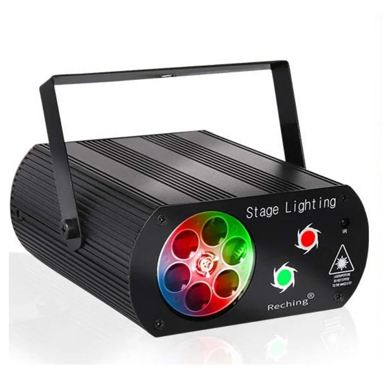 60 узоров мини Дискотека для диджея праздвечерние чный сценический прожектор с