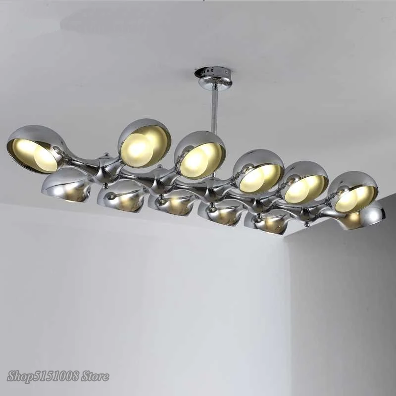 Современная люстра в стиле пост модерн дизайнерские стеклянные подвесные лампы