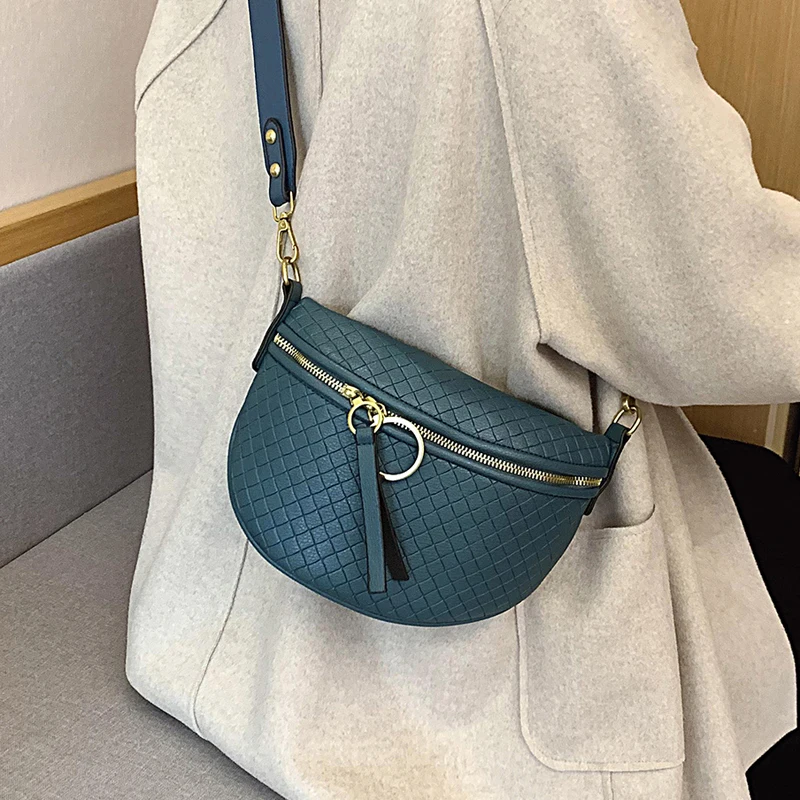 Модная Роскошная седельная сумка 2019 женская дизайнерская нагрудная с