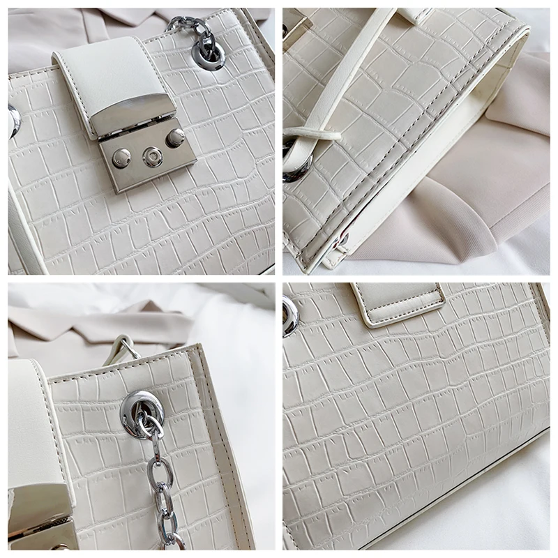 

Alligator Big Shoulder Bag Women Travel Bags Leather Pu Quailty Bag Female Luxury Handbags Women Bags Designer Sac A Main Femme