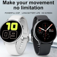 new s20 1 4 inch full touch screen ecg smart watch men ip68 waterproof sport smartwatch 7 days standby for android ios phone