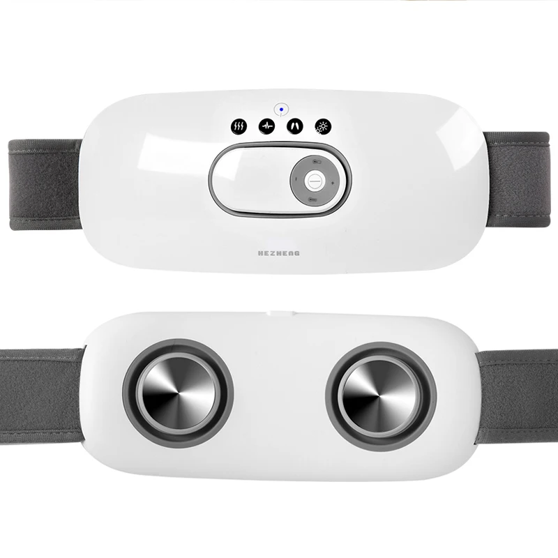 

Smart Far Infrared Heating Lumbar Massager With TES Vibration Massage For Back Pain Relief Cordless Waist Massager Machine