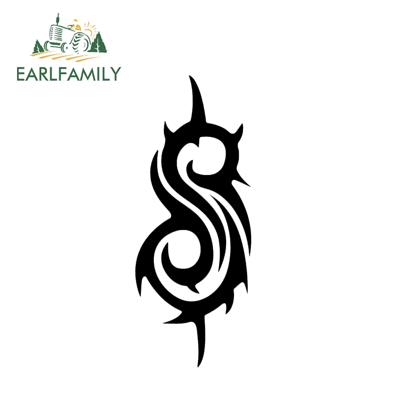 EARLFAMILY 13 см x 5 см Slipknot виниловая наклейка бампер окна автомобиля Стайлинг водонепроницаемые автомобильные наклейки можно прикрепить к любой плоской поверхности