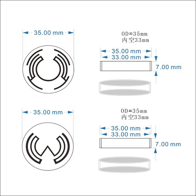 Фонарь 18000 6C Mini UHF RFID пассивная антиметаллическая бирка многоразовая для