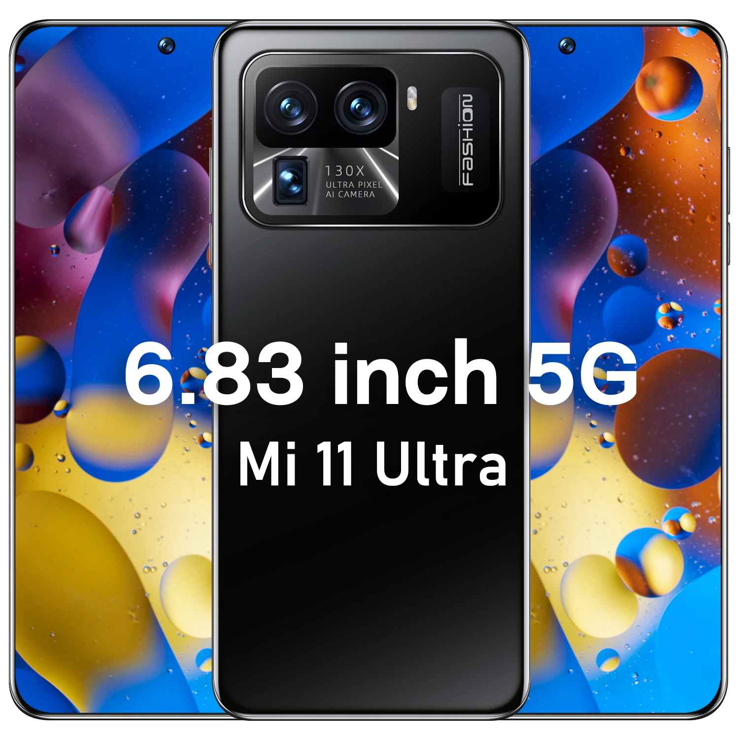 

Celulars Mi 11 Ultra 5G Smartphone 16GB+512GB 6.83 Inch Cellphone 6800mAh 48MP+64MP Unlocked Mobile Phone Original Android Phone