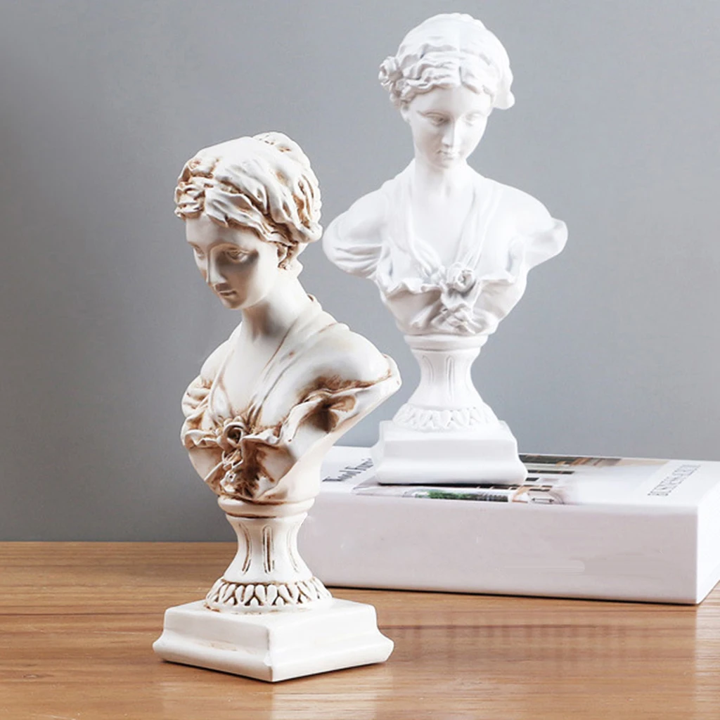 

Classic Venus Bust Statue Portraits Gypsum Sculpture Art Craft Home Decor