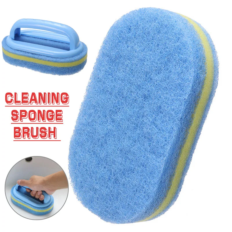 

1Pcs Kitchen Bathroom Toilet Cleaning Magic Sponge Tile Decontamination Bathtub Brush Ceramic Window Slot Clean Brush