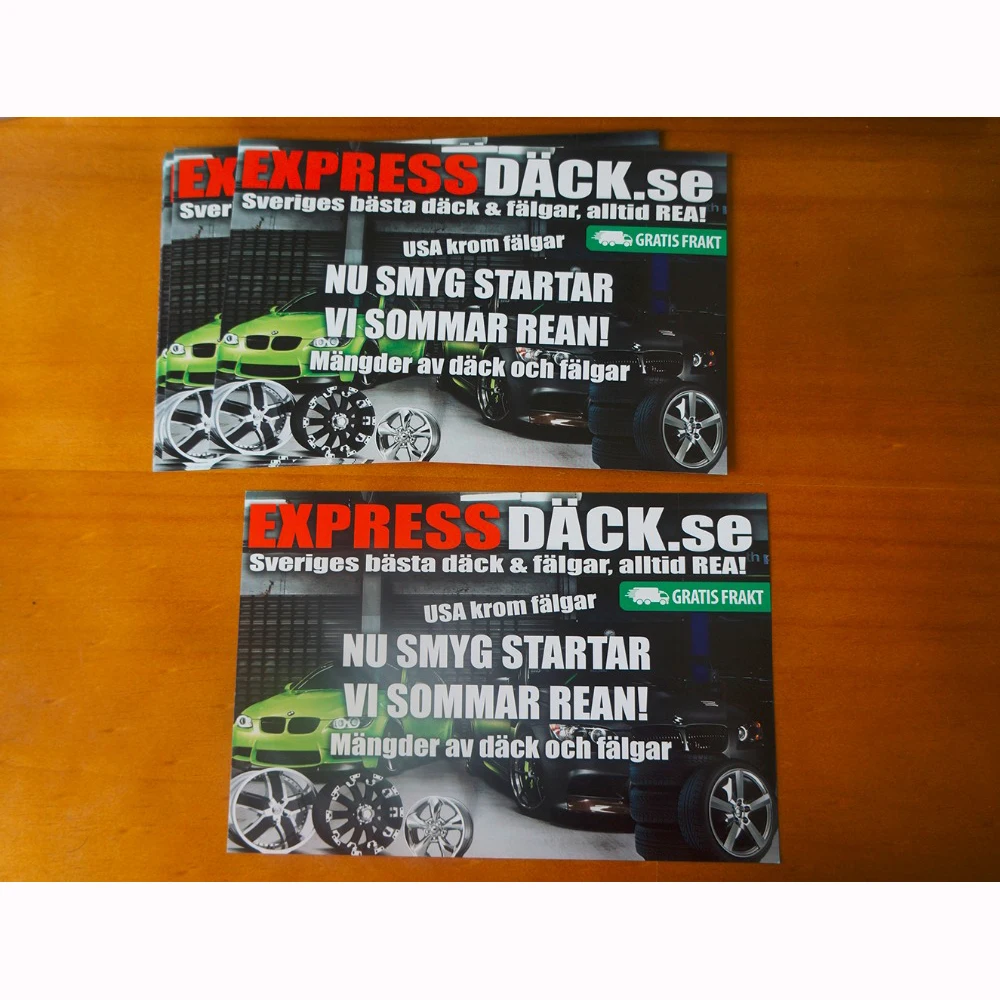 Высококачественная художественная бумага для рекламных флаеров/рекламных