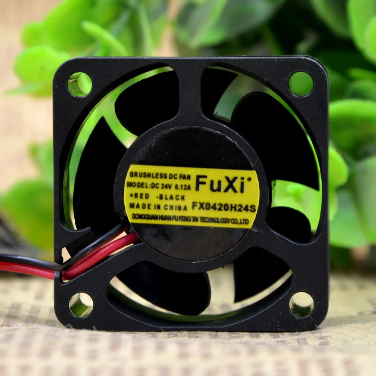 Fuxi 4020 FX0420H24S 24V 0.12A 4CM Converter Cooling Fan Switch | PC Components &amp Tools