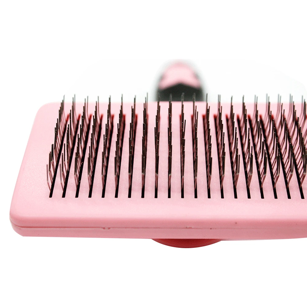 Собака волос гребень с рисунком собачки и котика Специальная игла Товары для