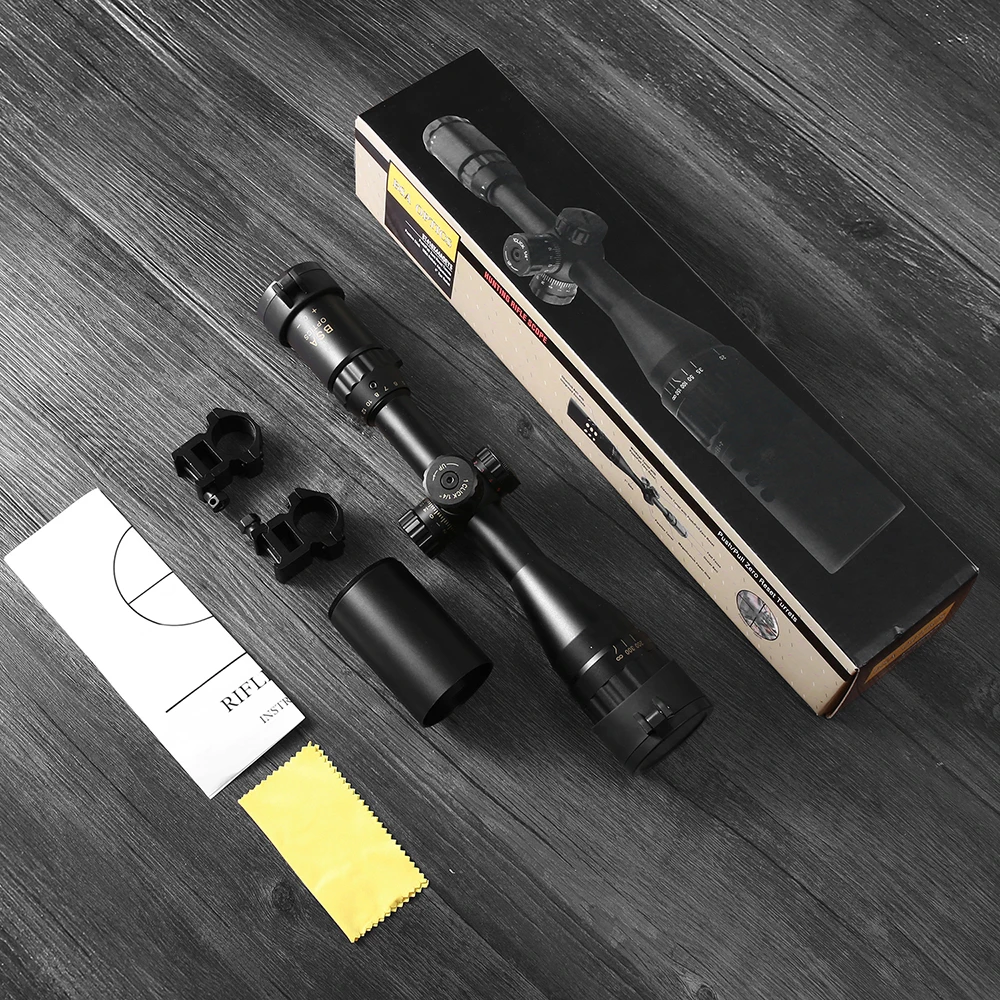 Охотничий прицел BSA OPTICS 4-16x44 ST зеленый/красный тактический оптический с