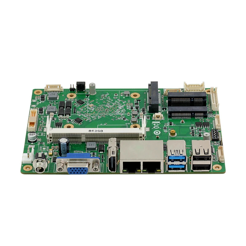 XCY Intel 2955U I5 4200U I7 4500U 5500U промышленный мини-ПК с 6* RS232 485 2* LAN HDMI VGA 8* USB Watch Dog 4G модуль без вентилятора J1900