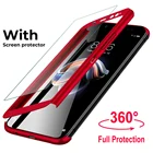 Чехол-накладка для смартфонов Huawei с полным покрытием, 5 цветов