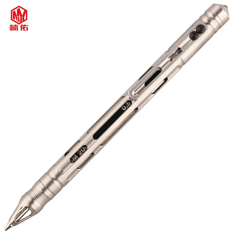

EDC Tool Titanium Tactical Pen Push-on Student Pencil Mechanical Pencil Signature Pen Gun Bolt Pen