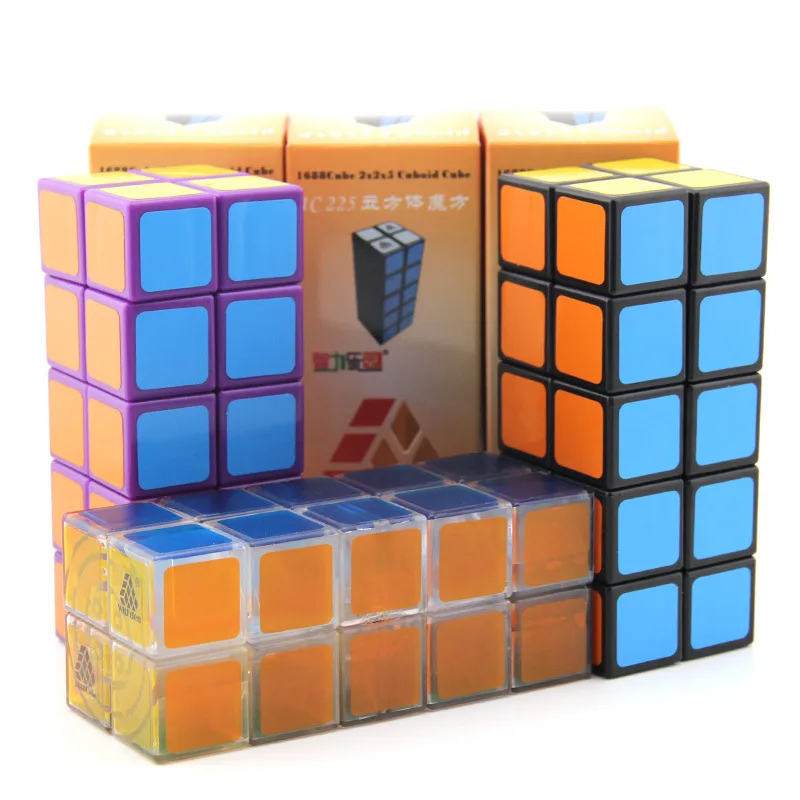 

WitEden 2x2x5 Cuboid Cube Magic Cub Shaped Cube 225 01 Stress Reliever Toys Adult Toys Cool Toys Plastic Cube Toys for Boy