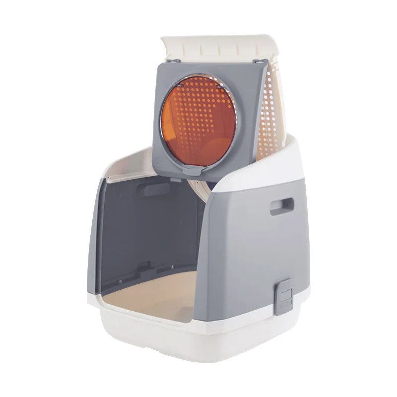 Полностью закрытый ящик для кошачьего наполнителя комнатный туалет дрессировки